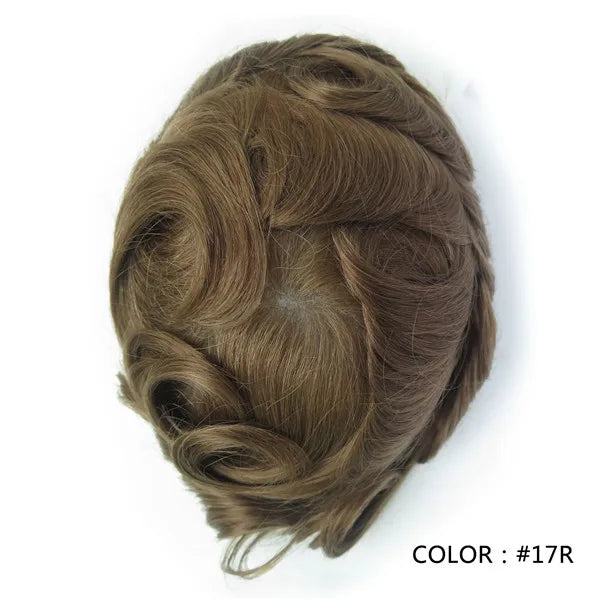 Complément Capillaire En Peau 0.08-0.10 mm, Boucle en V de 1/8" Front - Thin Skin