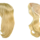 JW23-Perruque Cheveux Remy avec Base en Soie - Deux Longueurs Disponibles : 12.5" et 12"