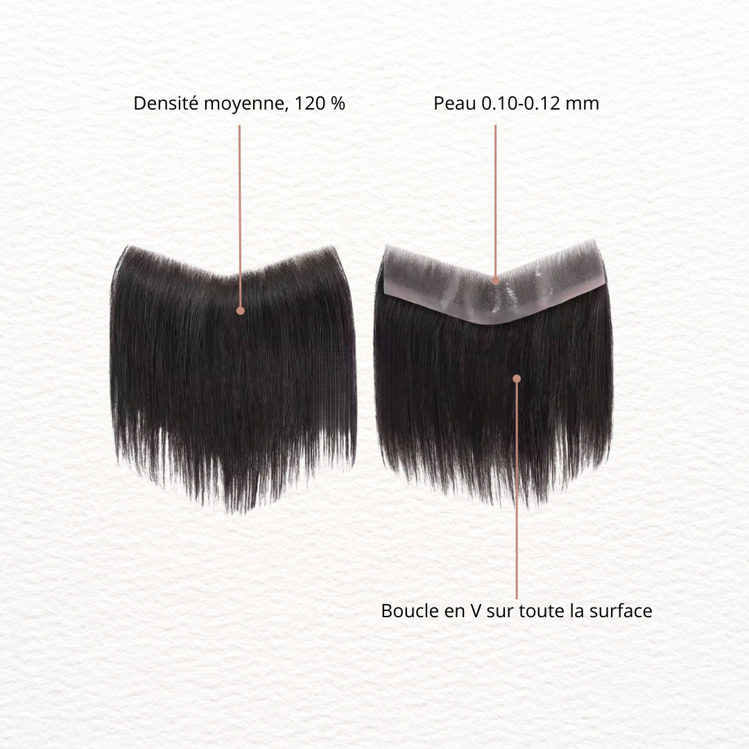 Frange pour Hommes en Peau fine de 0.08-0.10 mm