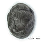 Complément Capillaire en Injection sur Peau Fine 0.07-0.08 mm - Toupet à l'Aspect Ultra Naturel pour Hommes