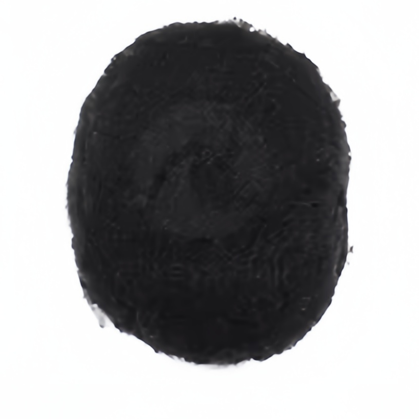Complément Capillaire Afro Pour Hommes  - Base En Dentelle/Tulle