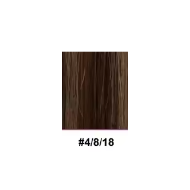 Volumateur en Cheveux Naturels - Base en Soie : Intégration Invisible Doublement Lissée