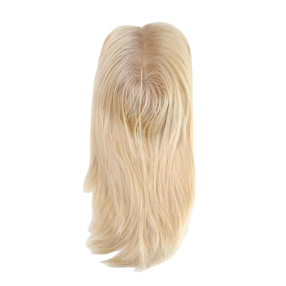 Volumateur en Cheveux Humains 100% Naturels Remy - Base en PU Totalement Injectée