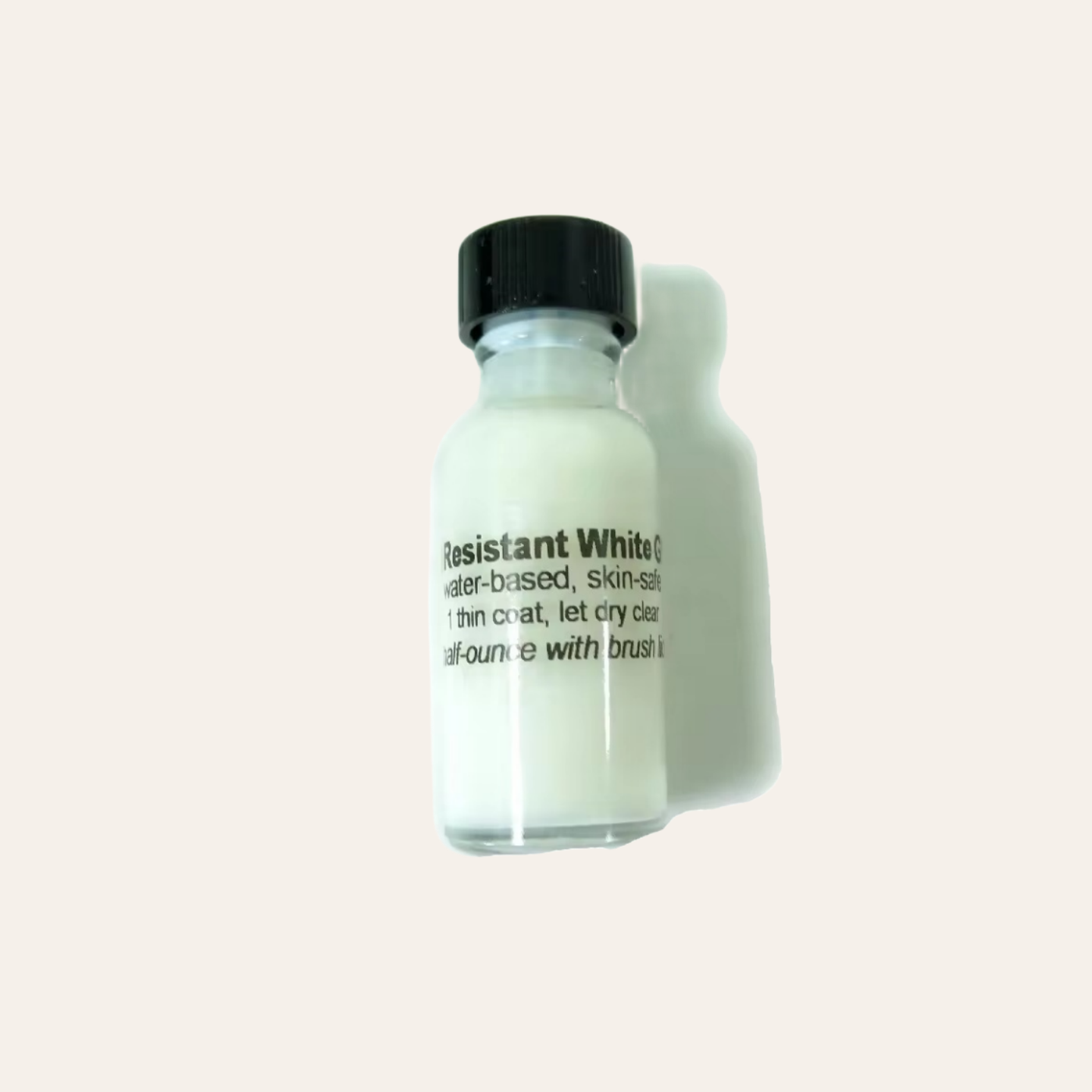 Colle Adhésive Blanche pour Toupet Homme, 0.5 OZ(15ml)