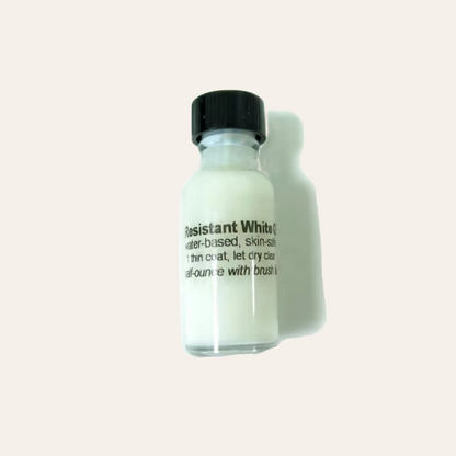 Colle Adhésive Blanche pour Toupet Homme, 0.5 OZ(15ml)