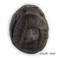 Complément capillaire en Dentelle française entière, grande bande de peau à l'arrière et sur les côtés -Bella