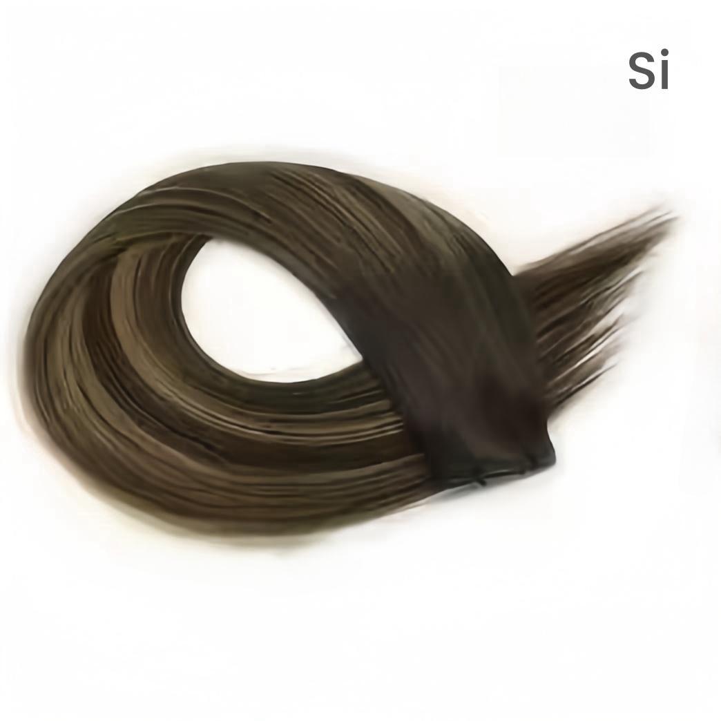 Des Extensions de Cheveux de Trame Sans Couture : La Bande Invisible à Double Tirage