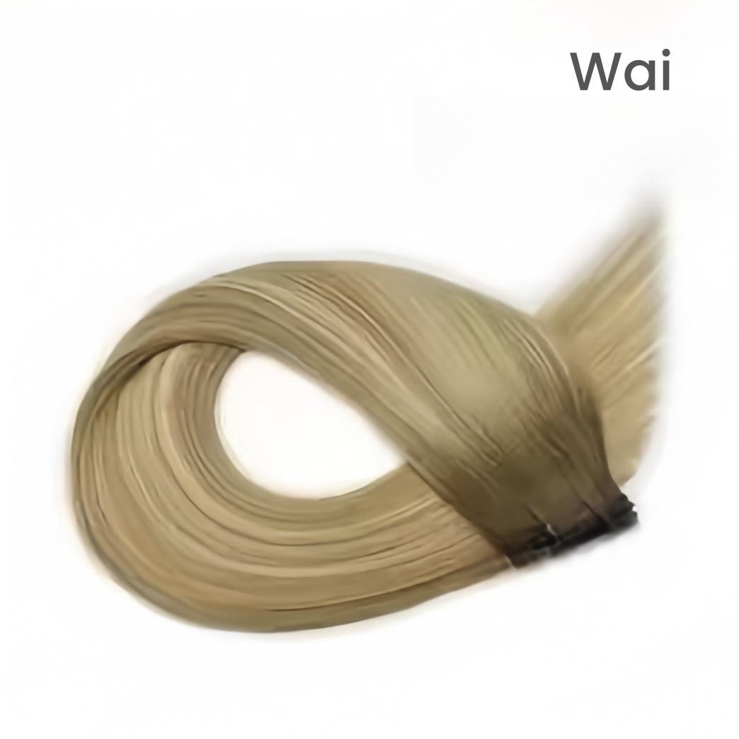 Des Extensions de Cheveux de Trame Sans Couture : La Bande Invisible à Double Tirage