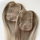 Volumateur en Cheveux Naturels - Base en Soie : Intégration Invisible Doublement Lissée