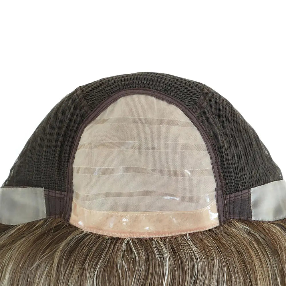 JW23-Perruque Cheveux Remy avec Base en Soie - Deux Longueurs Disponibles : 12.5" et 12"