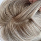 Volumateur en Cheveux Naturels - Base en Soie : Intégration Invisible Doublement Lissée