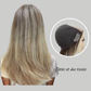 JW23-Perruque Cheveux Remy avec Base en Soie - Deux Longueurs Disponibles : 12.5" et 12"