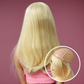 JW23-Perruque Cheveux Remy avec Base en Soie - Deux Longueurs Disponibles : 12.5" et 12"
