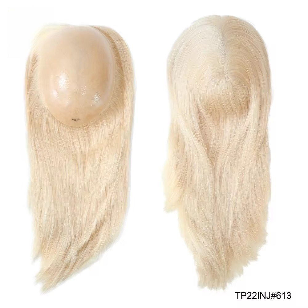 Volumateur en Cheveux Humains 100% Naturels Remy - Base en PU Totalement Injectée