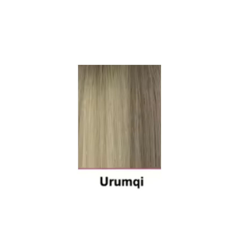 Volumateur en Cheveux Naturels - Base en Soie : Intégration Invisible Doublement Lissée