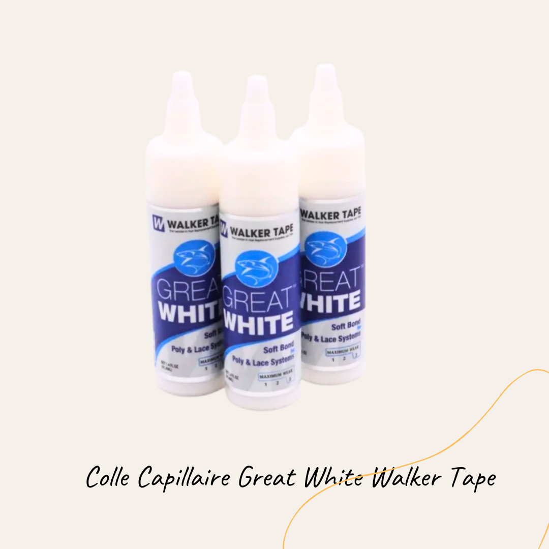 Colle Capillaire Great White Walker Tape Colle Blanche