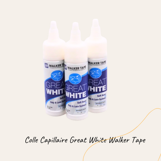Colle Capillaire Great White Walker Tape Colle Blanche